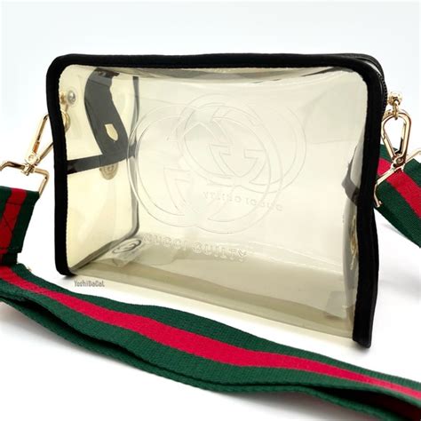 gucci clear purse